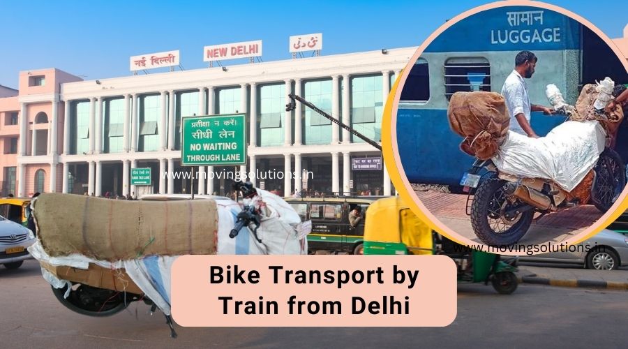 Bike transport by train from Delhi Bike transport by train from Delhi