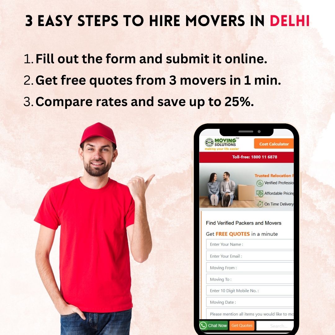 Guide to hire packers movers in Delhi