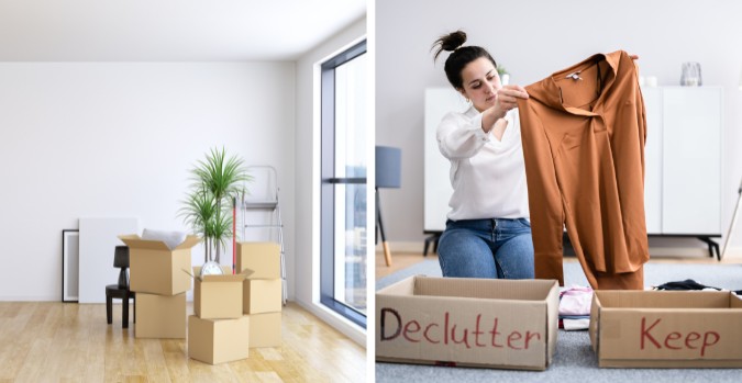 home-declutter-pre-move-checklist