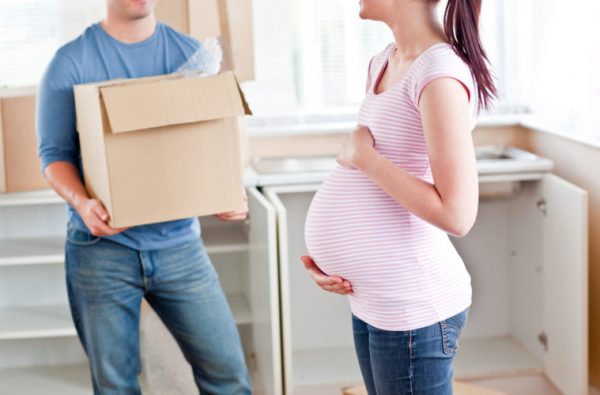 house moving during pregnency