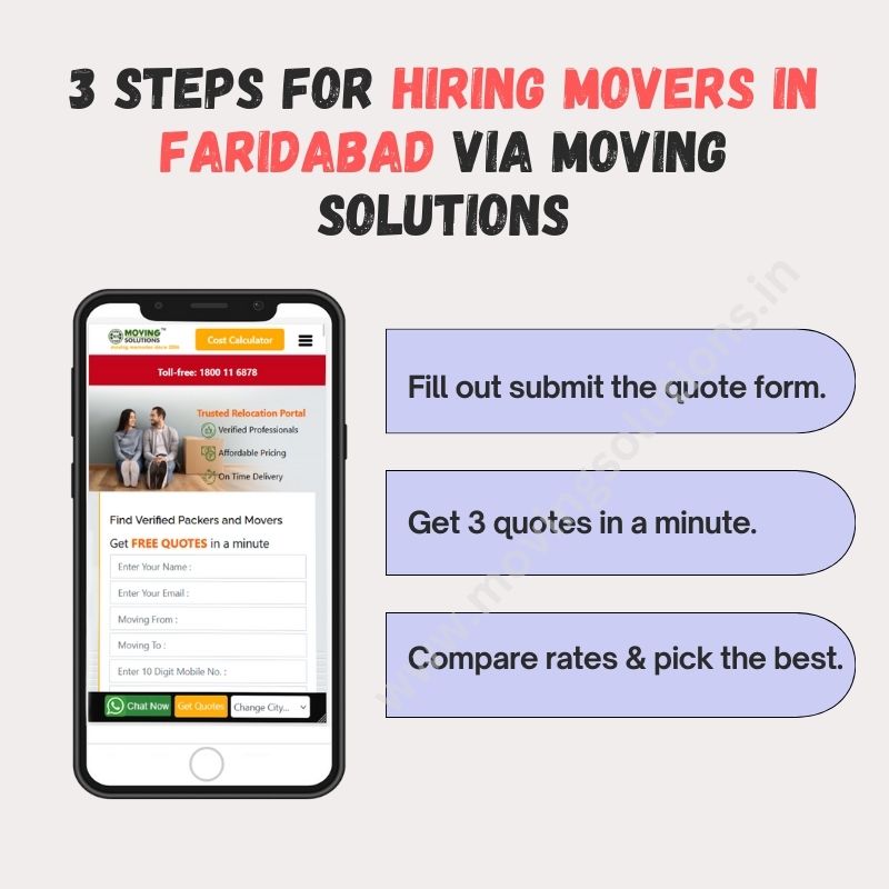How to book movers Faridabad