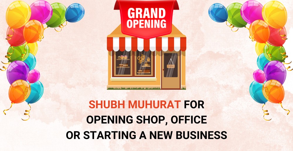 shop opening muhurat