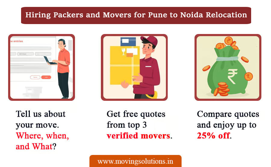 Packers movers Pune to Noida Packers movers Pune to Noida