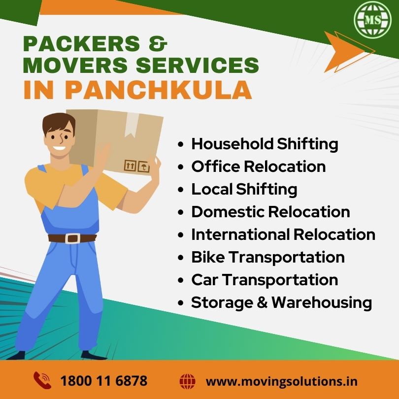 Packers movers services in Panchkula